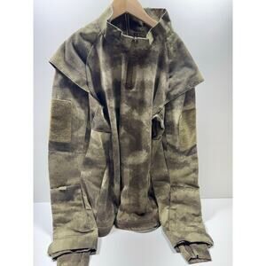 Propper Men’s Shirt Sz Large Camouflage Quarter Zip Tactical Combat Shirt